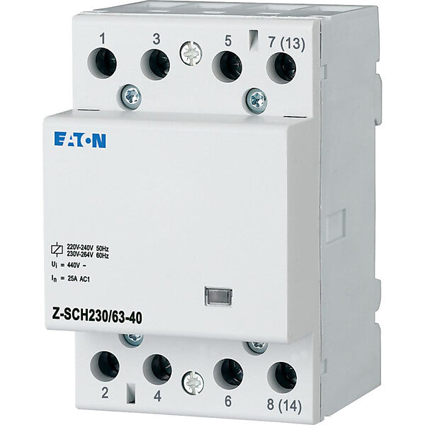 Eaton Installationsschütz 230VAC/63A/4S Z-SCH230/63-40